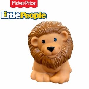 Fisher Price Little People ZooTalkers Lion Mattel Replacement Figure 2011 EUC!!!